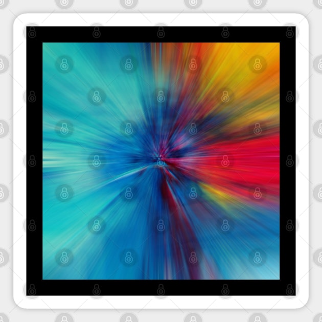 Abstract #2 - Colorful Radiation Magnet by gemgemshop